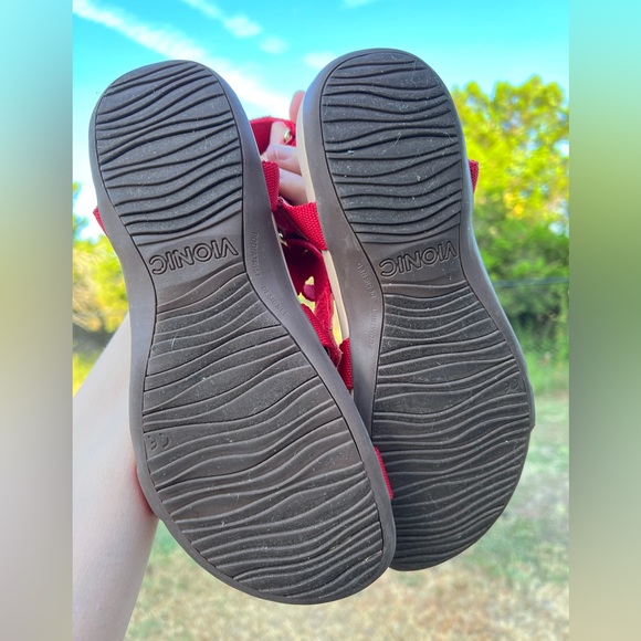 Vionic Cadance Sandal Red Size 8 - Picture 7 of 8